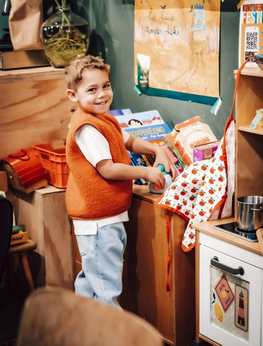 Alwero body warmer Tyb light Junior - Coral