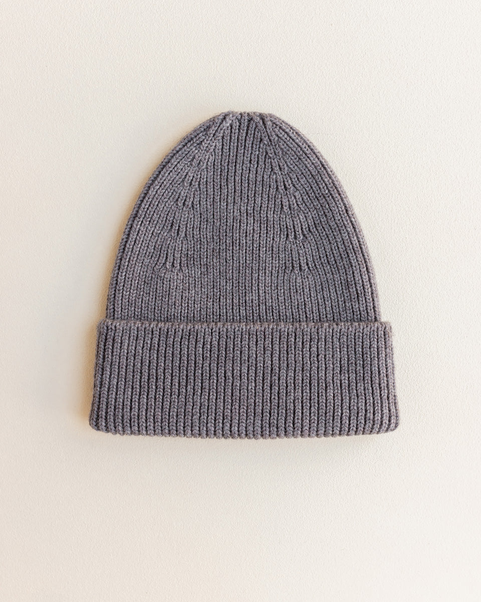 Hvid beanie Fonzie kids - Otter