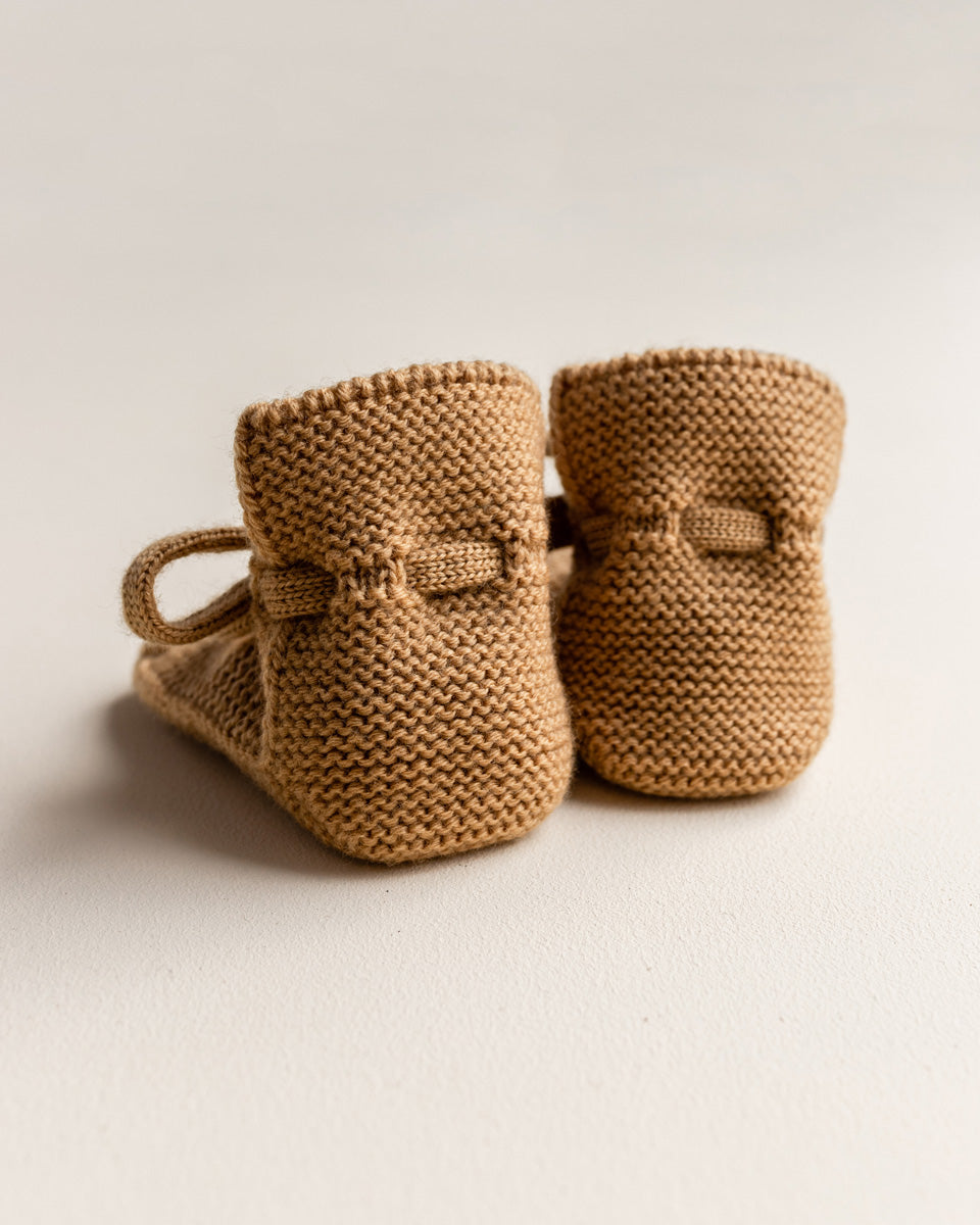 Hvid booties - Cream