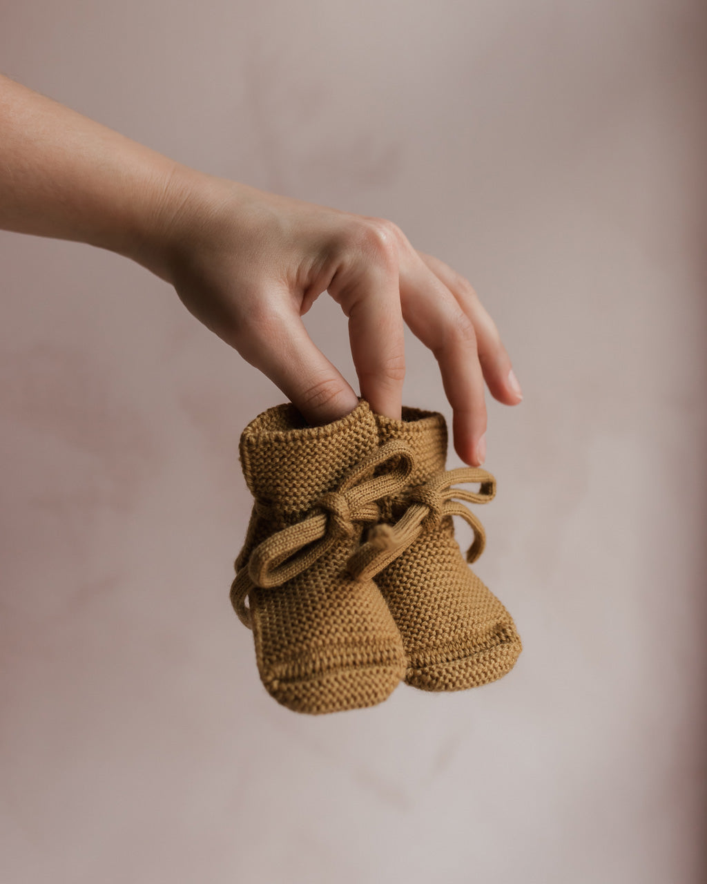 Hvid booties - Cream