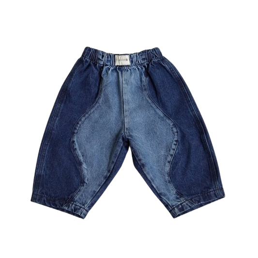 Claude & Co Emerson broekje - Wave Denim