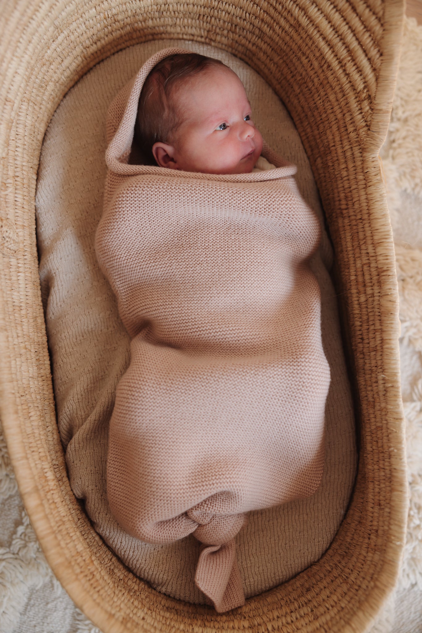 Hvid cocoon - Apricot