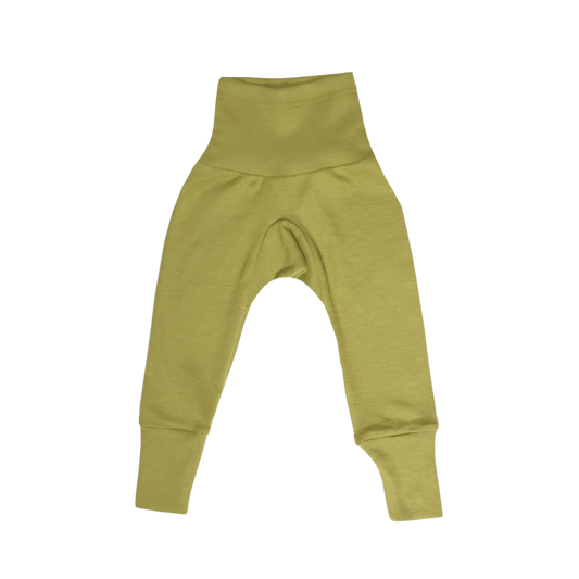 Cosilana wool/silk baby pants - Green