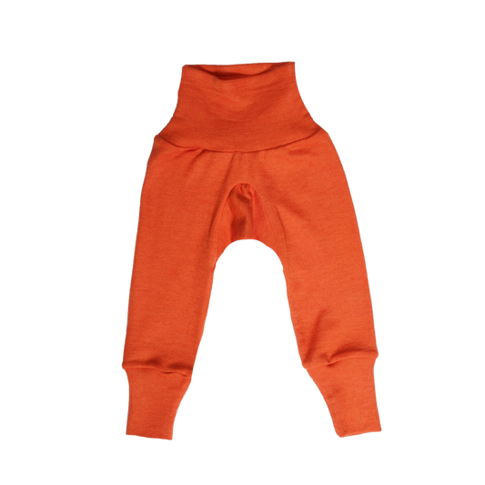 Cosilana wool/silk baby pants - Saffron