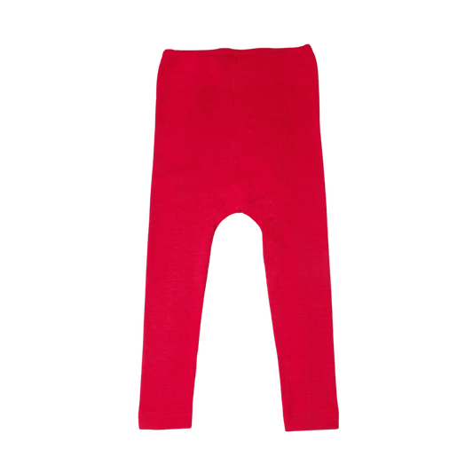 Cosilana wol/zijde legging - Red