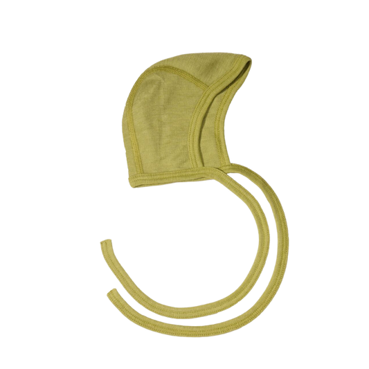 Cosilana wol/zijde strikmutsje - Green