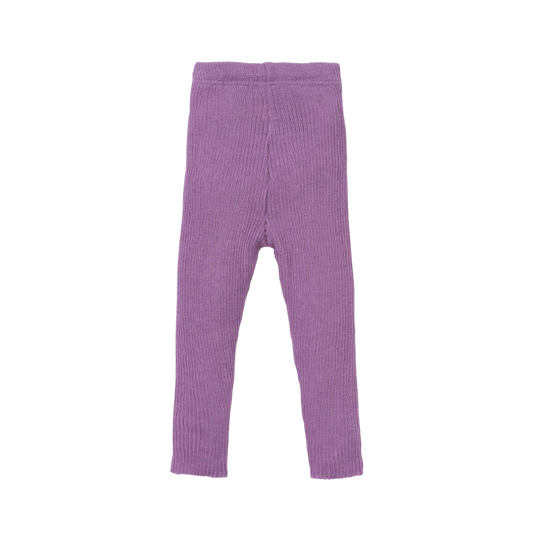 Woolen leggings - colorfull green