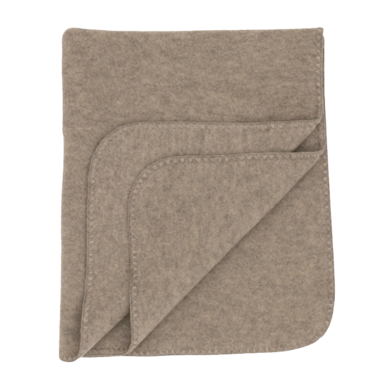 Engel Natur wolffleece baby blanket – Walnut melange