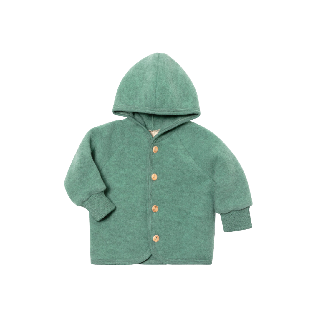 Engel Natur wolfleece jasje - Jade Melange