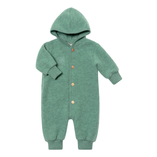 Engel Natur wolfleece overall - Jade Melange