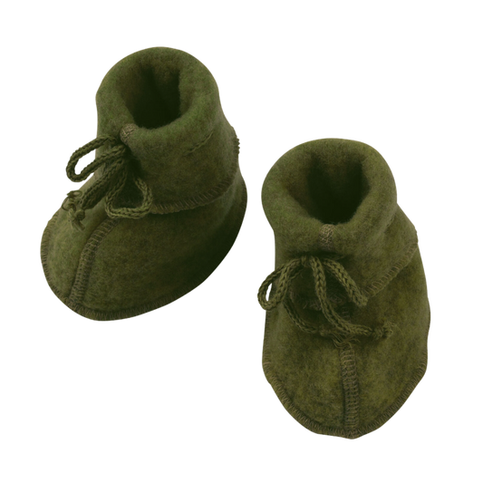 Engel Natur wolfleece babyslofjes - Reed