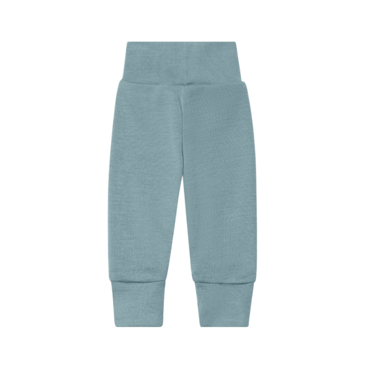 Engel Natur Frühchenhose Wolle/Seide - Mountain Blue