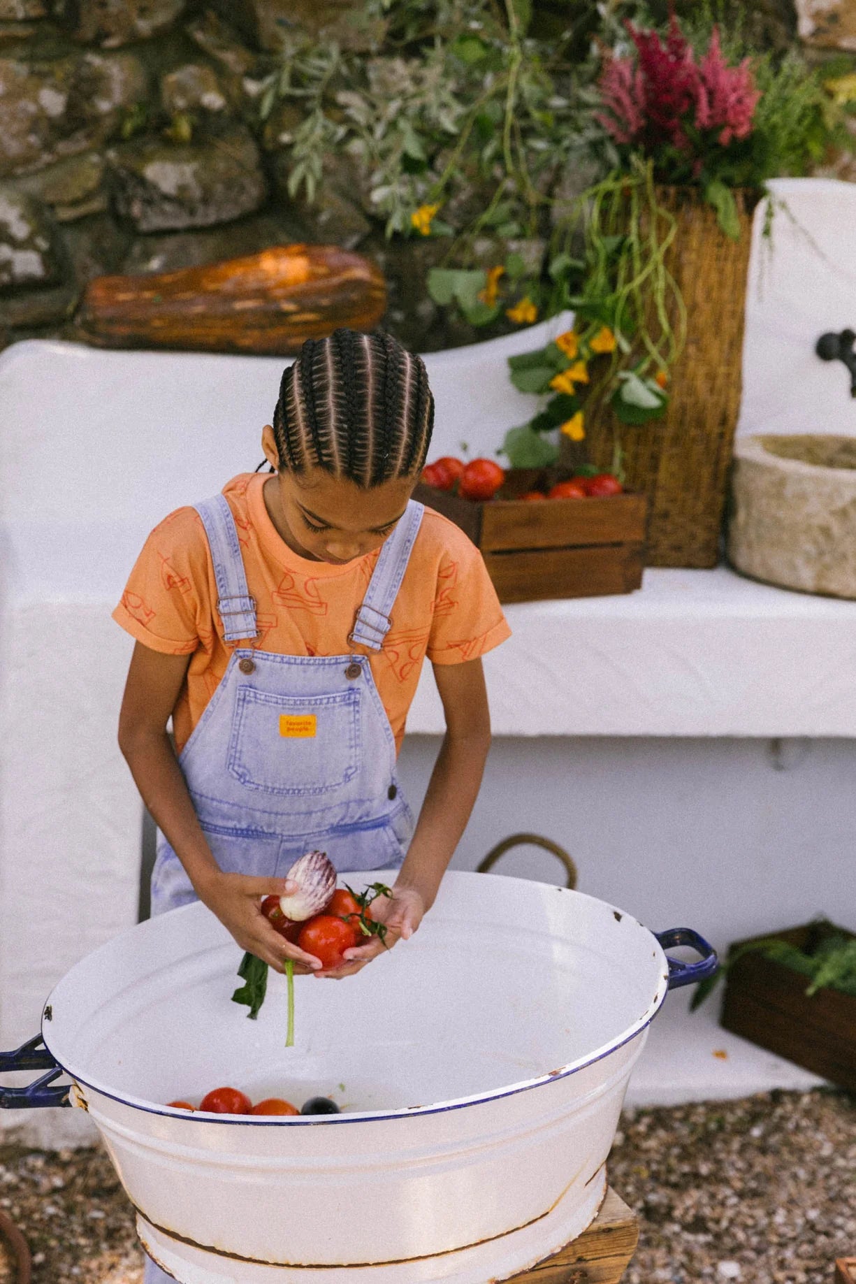 Favorite People overall - Blueberry