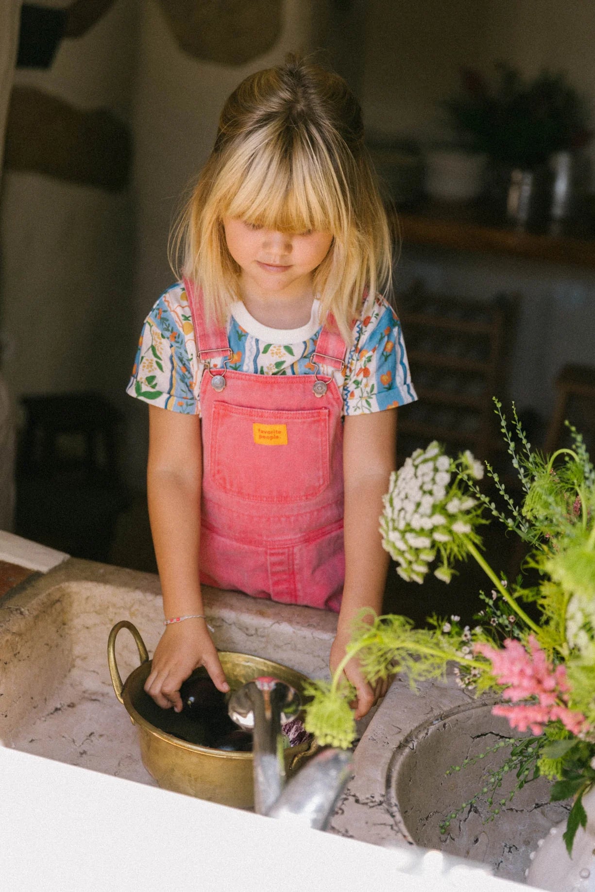 Favorite People overall - Cherry Tomato