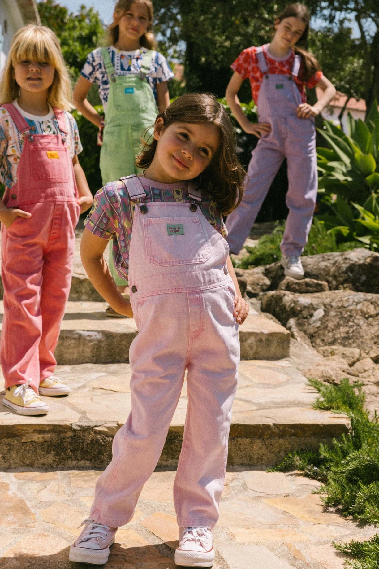 Favorite People overall - Fuchsia Pink