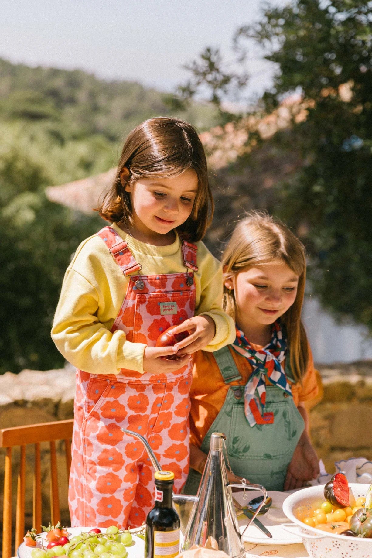 Favorite People overall Napoli - Pink & red flowers