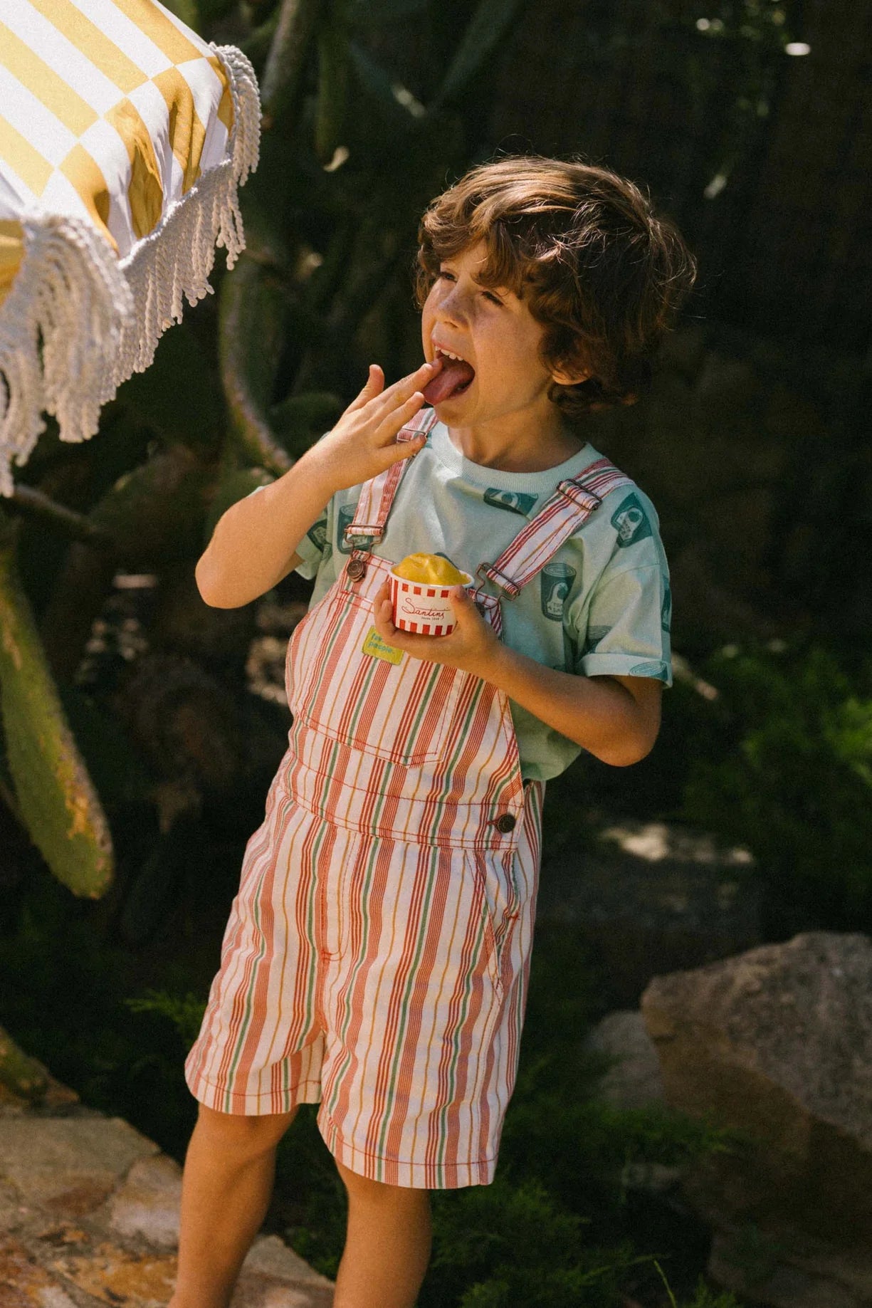 Favorite People shorts overall - Lasagne