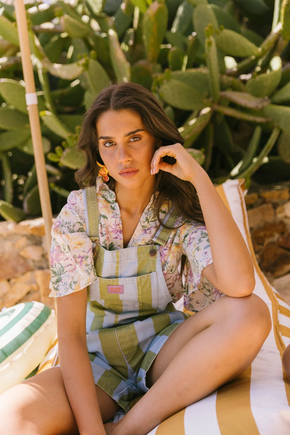 Favorite People women's shorts overalls - Ravioli