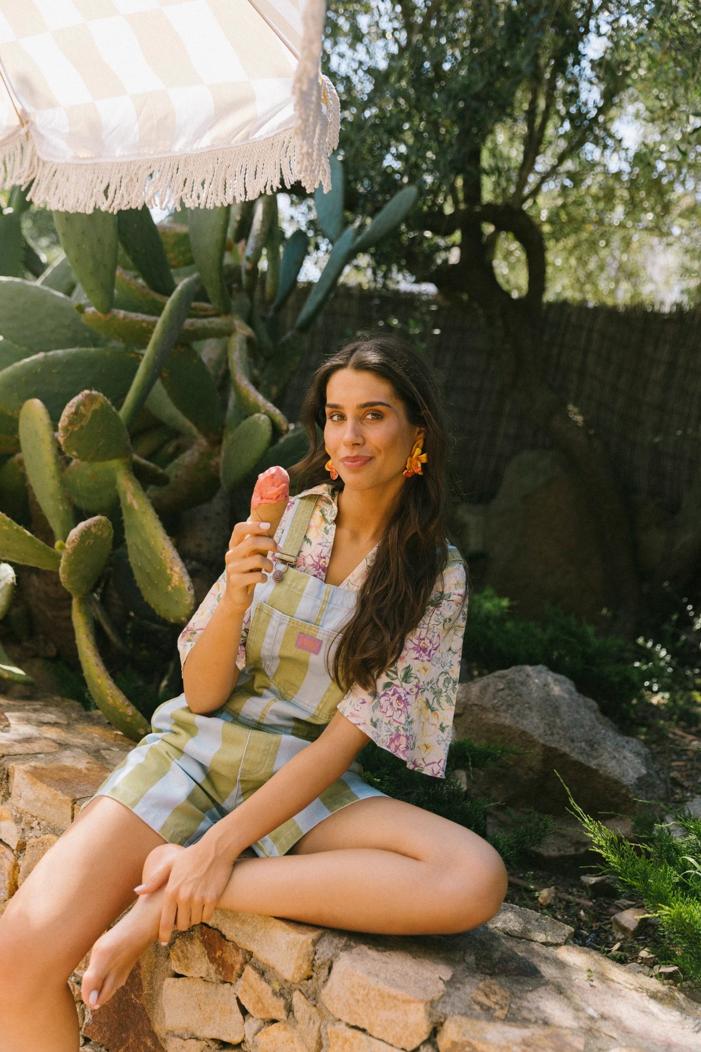 Favorite People women's shorts overalls - Ravioli