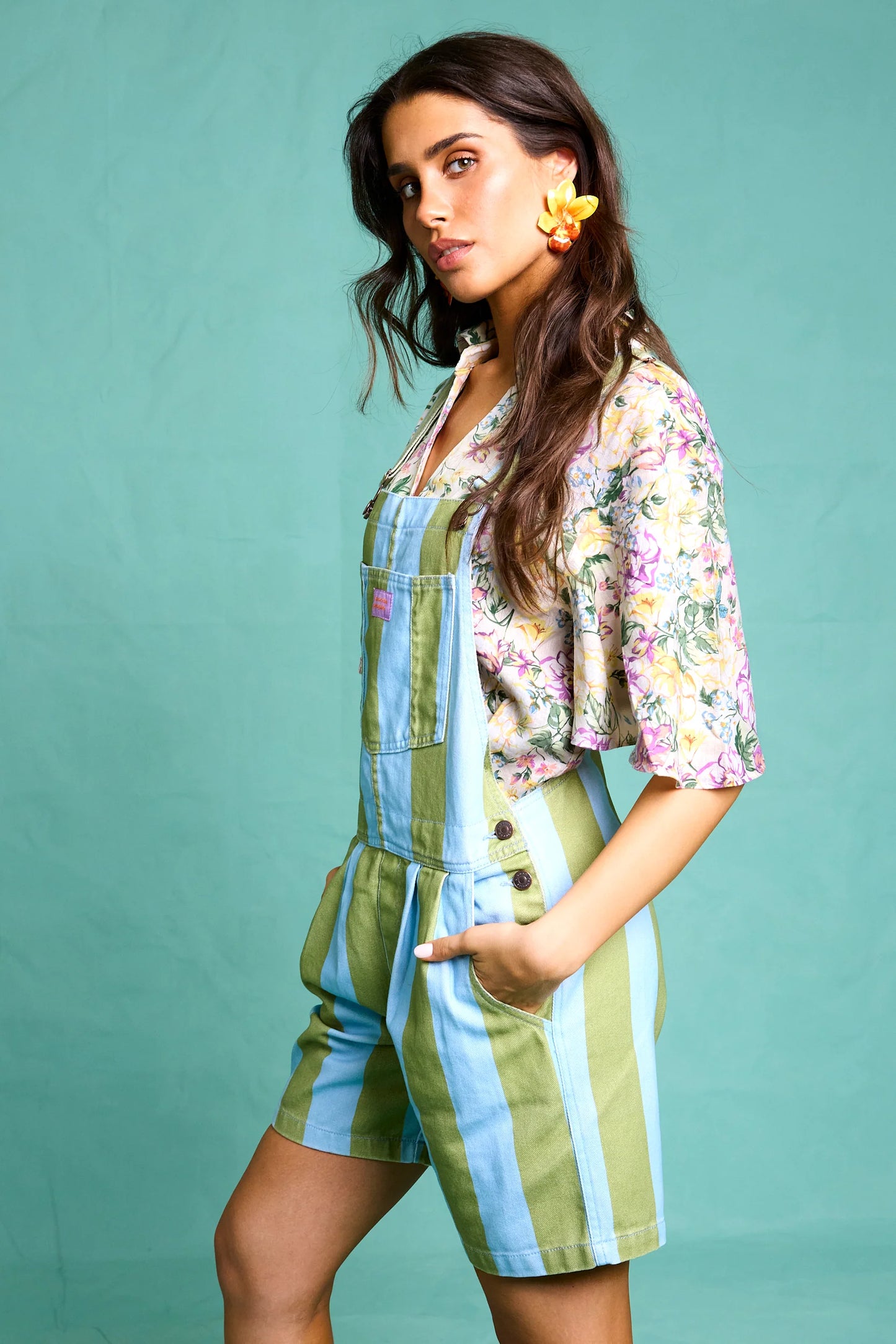 Favorite People women's shorts overalls - Ravioli