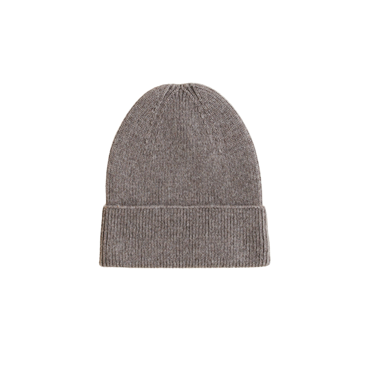 Hvid beanie Fonzie newborn - Otter