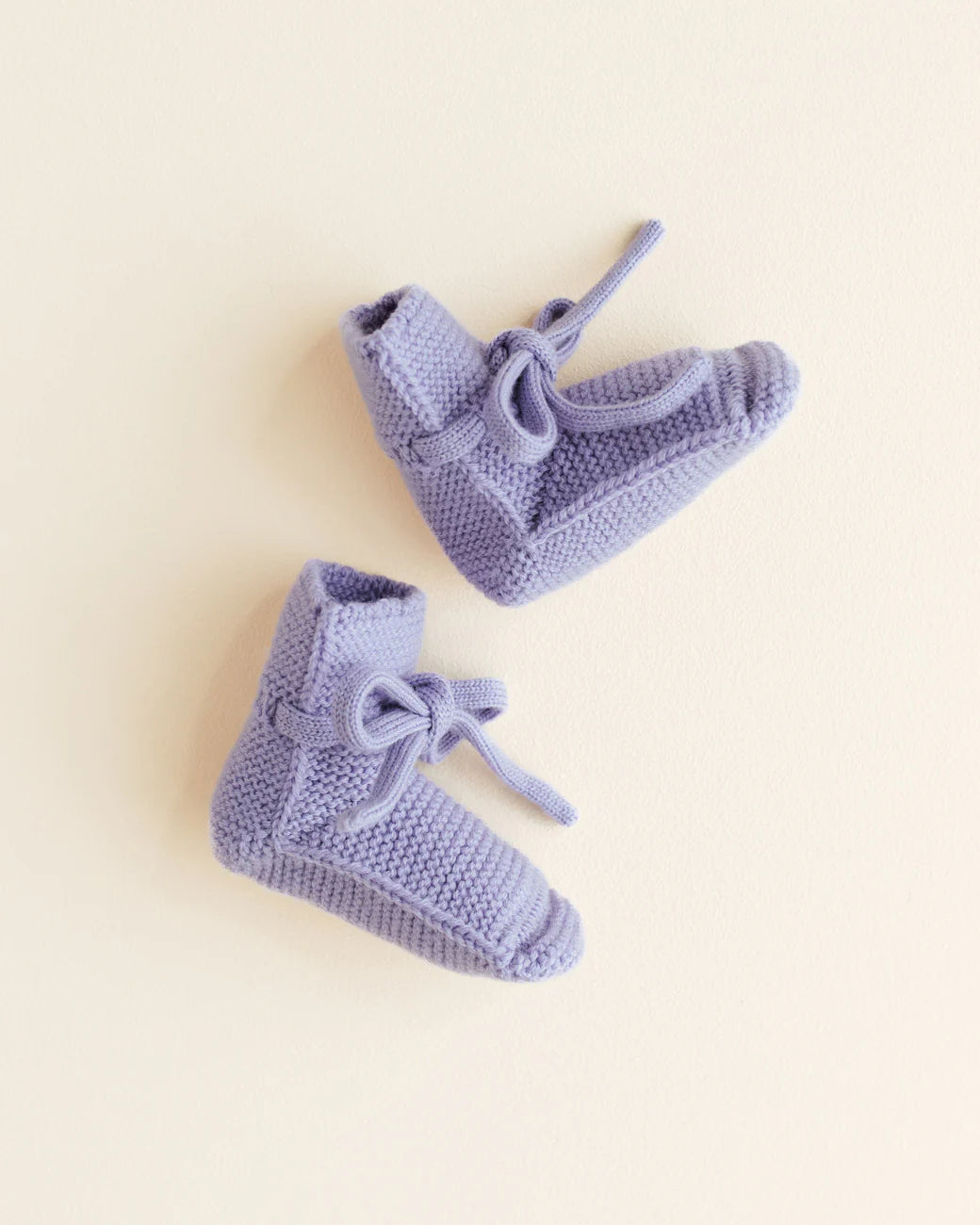 Hvid booties - Lilac