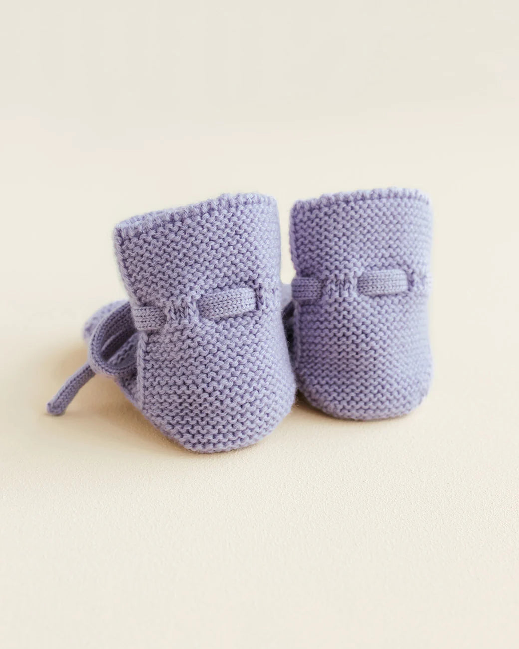 Hvid booties - Lilac