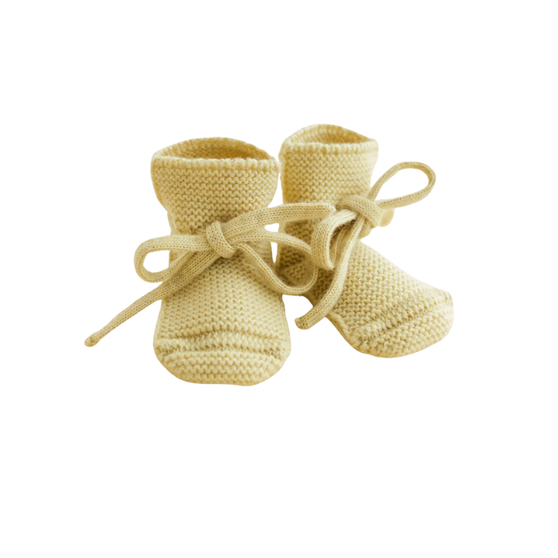 Hvid slofjes - Light yellow