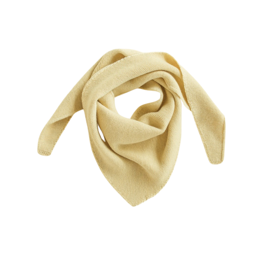 Hvid scarf Josephina - Light yellow
