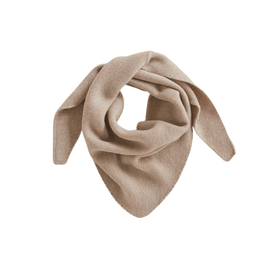 Hvid scarf Josephina - Sand