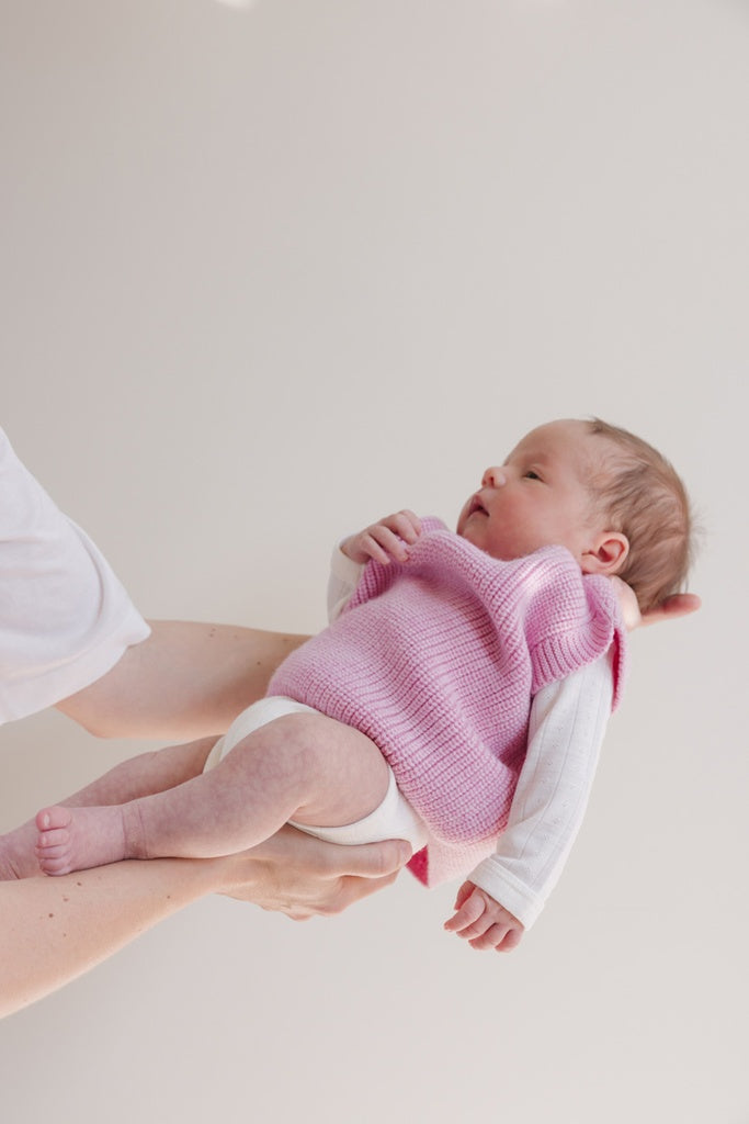 Hvid Weste Harvey Baby – Artischocke