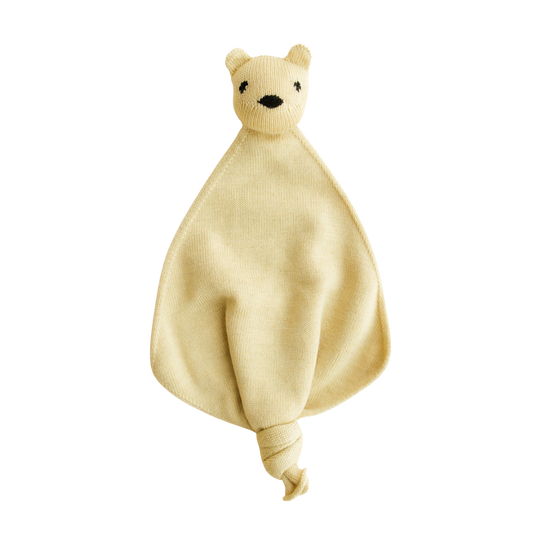 White Teddy Tokki - Light Yellow