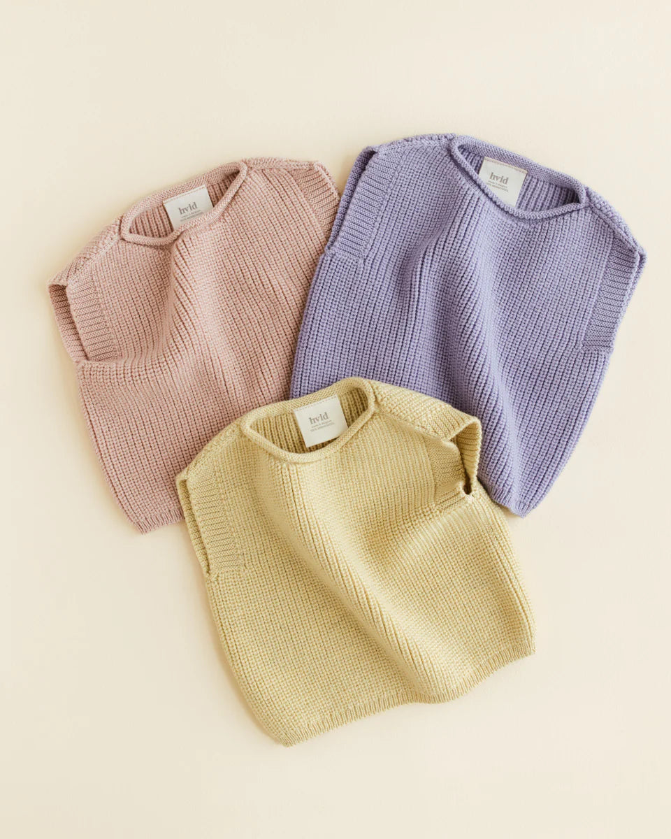 Hvid cardigan Harvey baby - Apricot