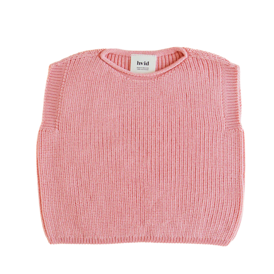 Hvid vest Harvey baby - Bubblegum