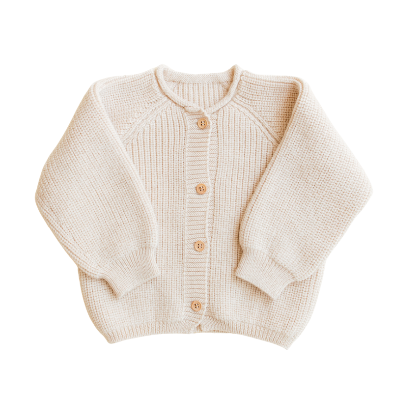 Hvid cardigan Inga - Cream