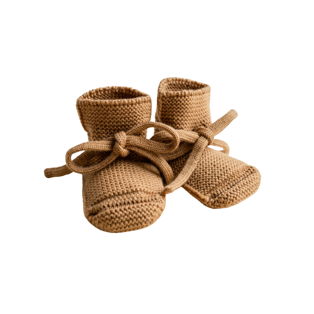 Hvid booties - Cream