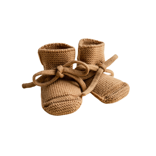 Hvid booties - Cream