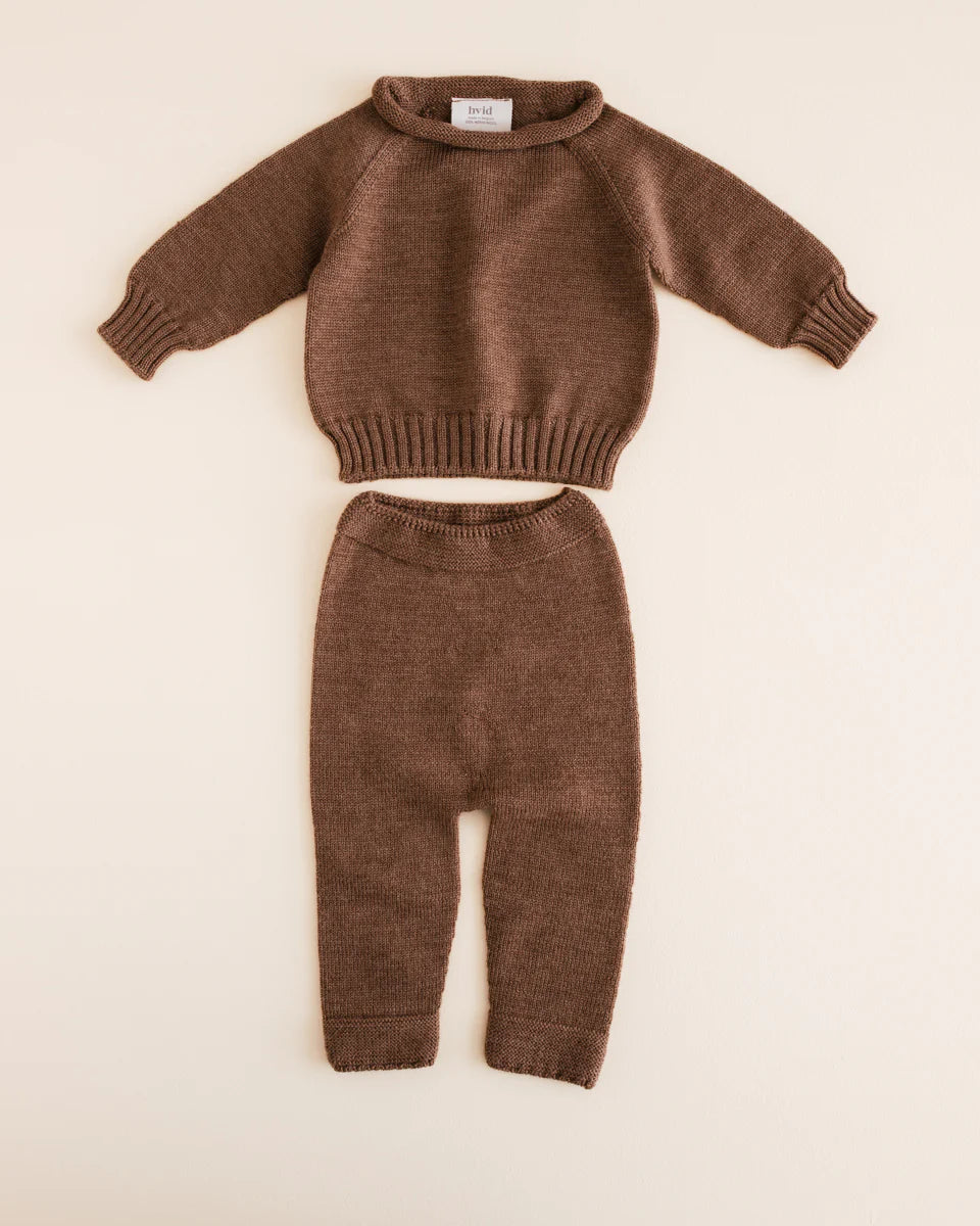 Hvid sweater Georgette - Mocha