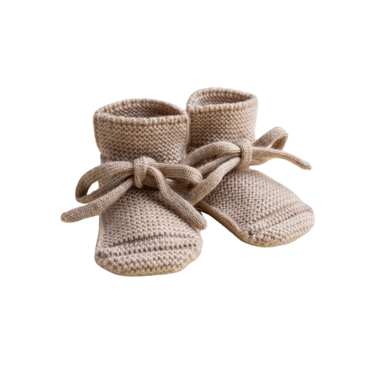 Hvid slippers - Sand