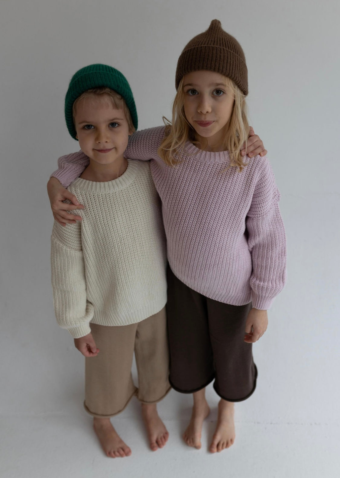 Culotte-Hose aus Merinowolle von Lillé – Beige