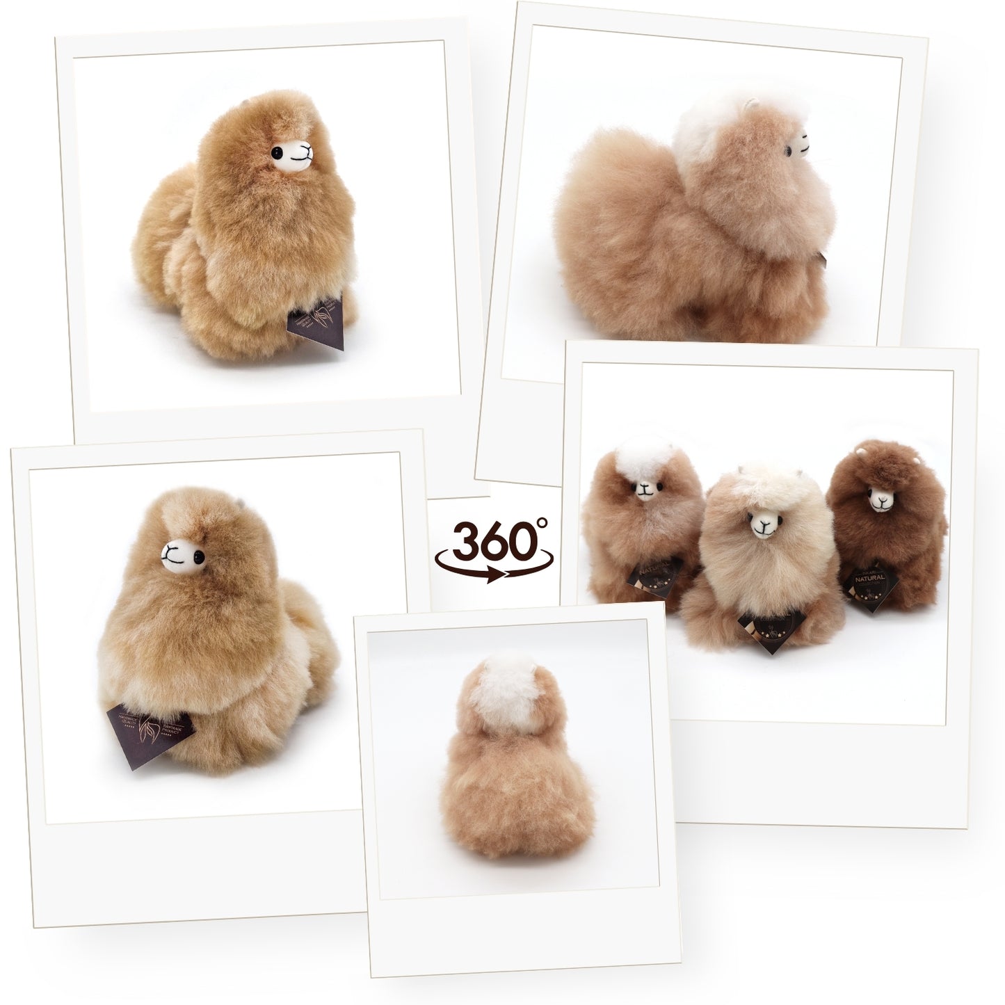 Inkari alpaca cuddly toy mini naturals - Blond