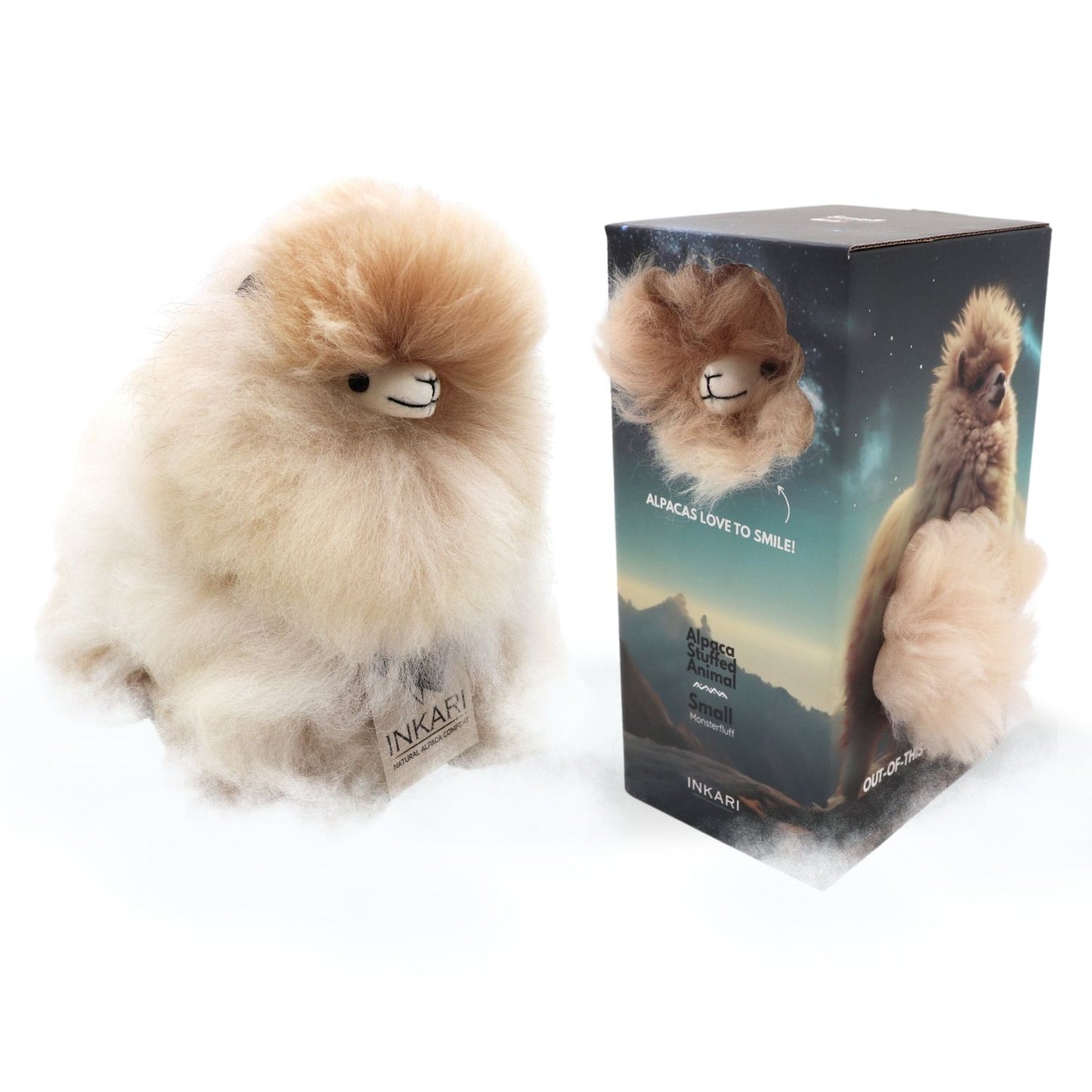 Inkari alpaca cuddly toy small naturals - Sandstone