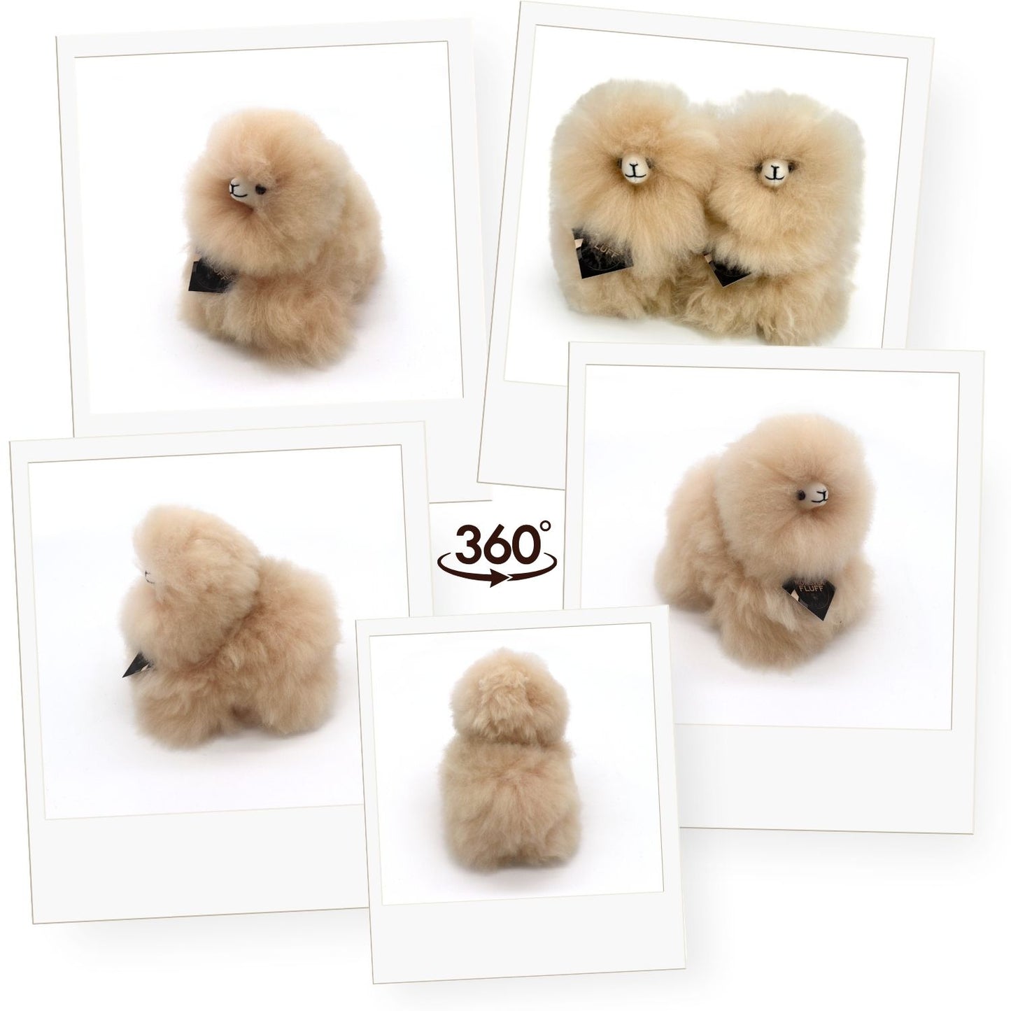 Inkari alpaca cuddly toy small naturals - Sandstone