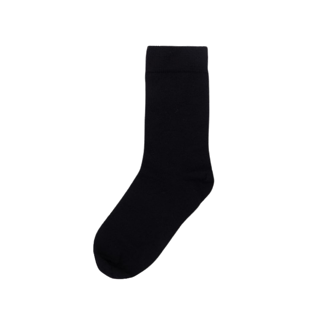 Joha dunne wollen sokken - Black