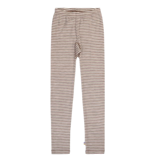 Joha wol/zijde legging - Dark Beige