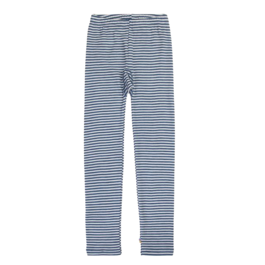 Joha wol/zijde legging - Blue