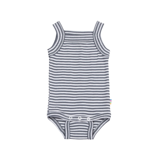 Joha wool/silk sleeveless romper - Peach