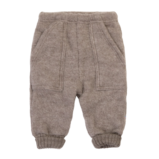 Joha wolfeece baggy pants - Sesame 
