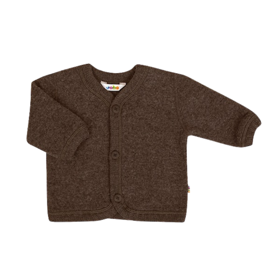 Joha wolfleece vest - Dark Brown