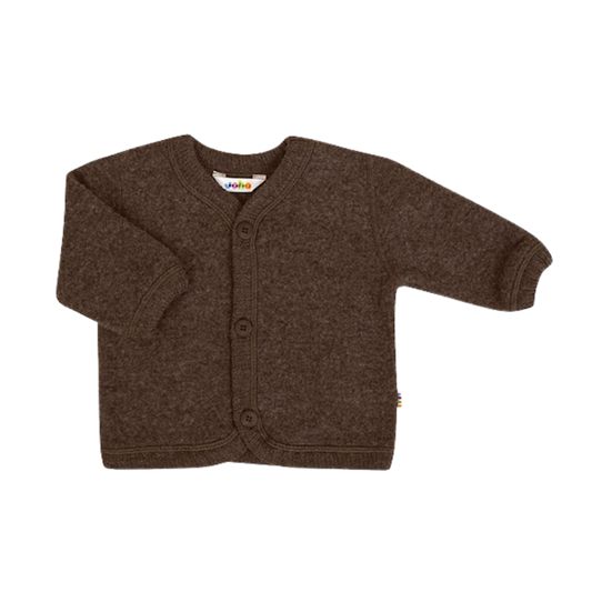 Joha wolfleece vest - Dark Brown